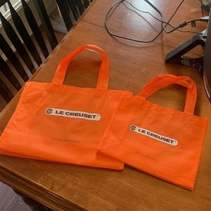 Le Creuset Tote Bags Orange